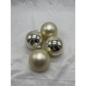 VTG lot of 4 glass CBK ornaments